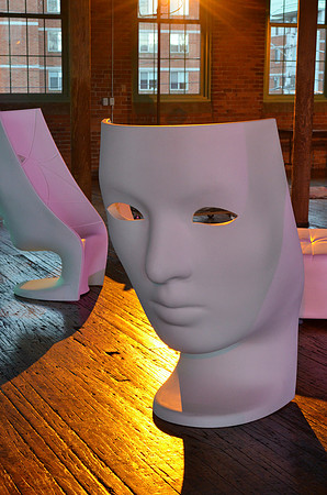 Face Chair Pop Art