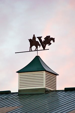 Weathervane On The Barn