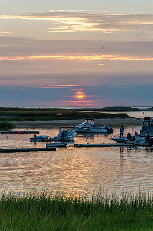 Pamet Sunset in August