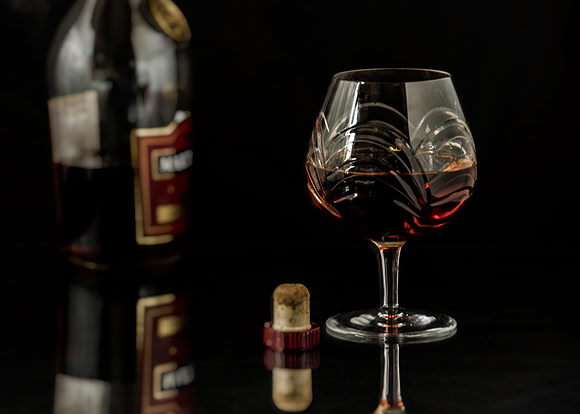 Glass of Cognac