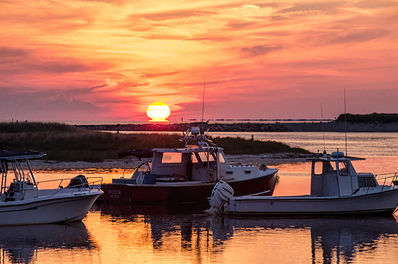 Pamet Harbor Sunset