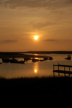 Fall Pamet Sunset